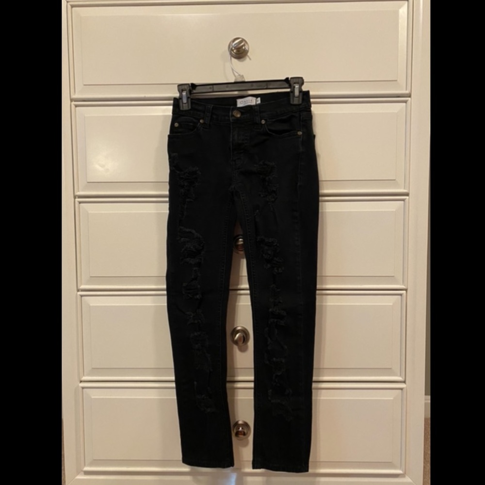 black jeans